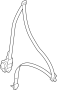 Seat Belt Lap and Shoulder Belt (Front)