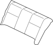 6902A541XA Seat Back Cushion Cover (Rear)