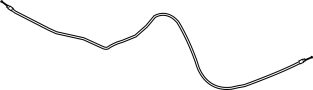 Deck Lid Release Cable (Rear)