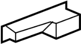 6410B285 Bumper Impact Absorber (Rear)