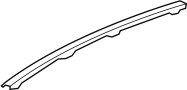 6410B028 Reinforcement. Bumper. (Rear)