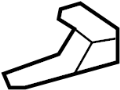 Valance Panel Bracket (Rear)