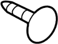 Clip. Molding. (Front, Rear, Upper, Lower). A fastener to retain the.