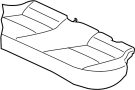 6912A294XB Seat Cover (Rear)