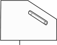 MR492474 License Plate Bracket (Front)