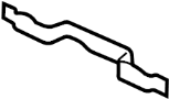 MN117155 License Plate Bracket (Front)