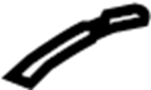 MR408160 Seat Flex Cable