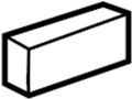 MR622357 Seat Cushion Foam (Left)