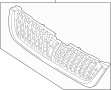 MR344623 Grille (Upper)