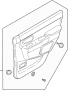 MR356213 Door Interior Trim Panel