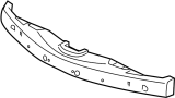 MN126463 Bumper Impact Absorber (Front)