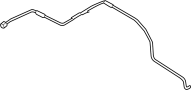 AC hose. Pipe - Air Conditioning (A/C) Condenser OUTL. (Rear)