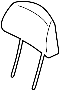Headrest (Rear)