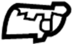 MN151439 Folding Seat Latch (Rear)