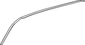 MR557029 Roof Drip Molding (Left, Upper)