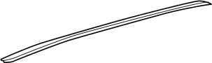 MR557053 Roof Drip Molding (Left, Rear)