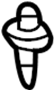 MB612553 Bumper Cover Bolt (Rear, Upper)