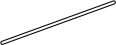 MR598099 Blade, Window Wiper. Refill - Window Wiper. Wiper insert. (Rear)