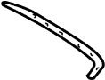 MR557305 Bumper Cover Reinforcement (Left, Rear, Upper)