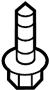 MS452397 Screw. Molding. (Lower)