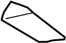 6911C975 Seat Cushion Pad (Left, Front)