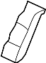 6902B261 Seat Back Cushion (Left, Rear)