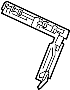 6902B285 Seat Back Frame (Left, Rear)
