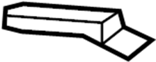 6958A052 Seat Hinge (Right, Rear)