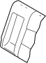 Seat Back Cushion Cover (Left, Rear)