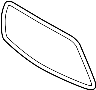 Grille Molding (Front)