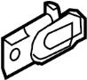 Folding Seat Latch Release Handle (Right, Rear)
