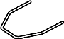 6940A168 Seat Track Adjust Handle (Rear)