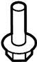 View Screw. Cover. Bumper. Bolt. (Front, Rear, Upper, Lower) Full-Sized Product Image