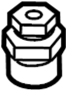 View Bracket. Mount. Fastener. Headlight.  Full-Sized Product Image