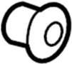 View Sleeve. Headlight. Bushing.  Full-Sized Product Image