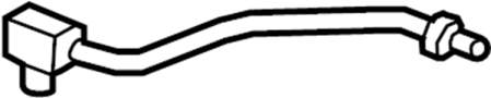 View A/C Refrigerant Suction Hose (Front, Rear) Full-Sized Product Image