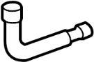 Image of A/C Evaporator Drain image for your 2016 Porsche 911   