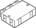 View Control Module. Control Unit, EN. (Rear) Full-Sized Product Image