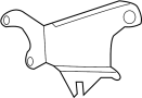 Image of Sensor. Bracket. Level. (Rear). A Bracket for a. image for your 2010 Porsche 911  Carrera 4 Coupe 