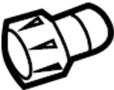 Image of Grommet. Washer. Reservoir. Fluid. A rubber ring with a. image for your 1995 Porsche