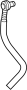 Image of Brake Vacuum Hose image for your Porsche