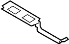View Power Seat Control Module Bracket Full-Sized Product Image