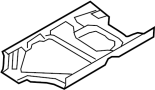 Image of Seat Track Support (Front, Rear) image for your Porsche