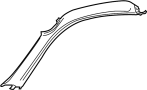 987555181055Z1 Body A-Pillar Trim Panel