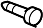 99991916109 Kick Panel Trim Screw