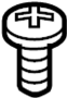 Image of Screw. Bolt. Lock. RND Head 8x30. Suspension Crossmember. Track bar. Trunk Trim Scuff Plate. A... image for your Porsche