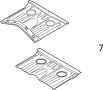 Image of Floor Pan (Rear) image for your 2014 Porsche 911   