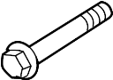 Image of Bolt. Mount. Engine. A threaded rod with a. image for your 2016 Porsche Boxster   