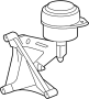 98637509404 Mount. Bracket. TRANSMISSION. Support.
