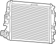 Image of Radiator (Right) image for your 2021 Porsche 718 Cayman   